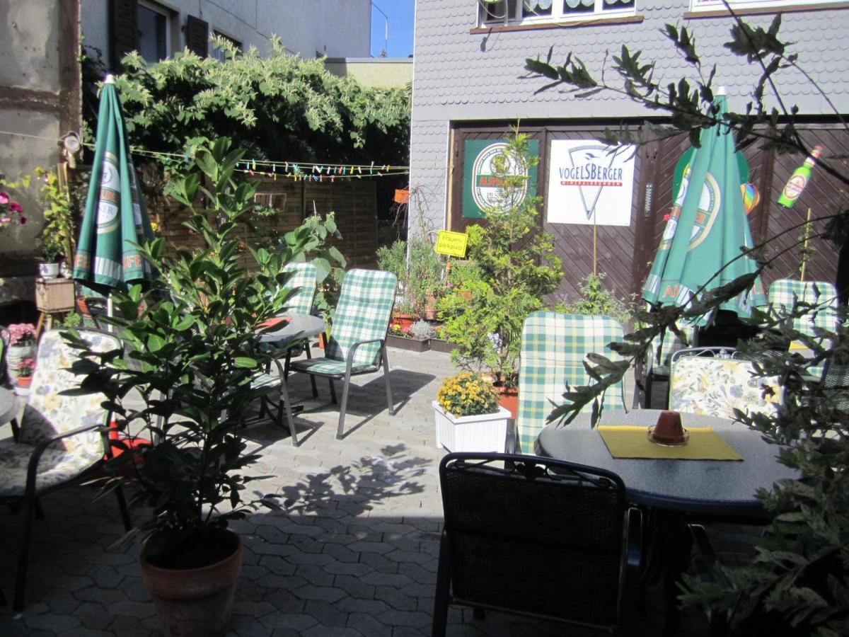Restaurant / Pension Mainzer Tor Alsfeld Exterior foto